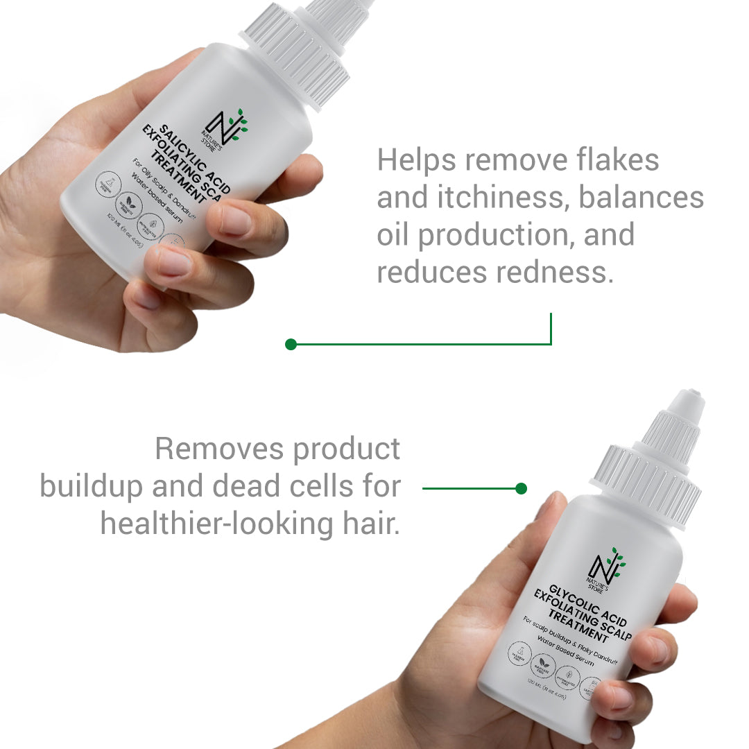 Why is everyone using Salicylic Acid and Glycolic Acid for Dandruff?