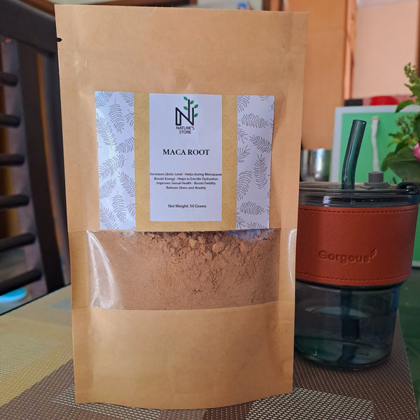 Buy Maca Root Powder from The Nature's Store at the Best Prices online in Pakistan, Quick Delivery and Easy Returns only at The Nature's Store, Best organic and natural Herbal Tea and Joints/Muscles, Men's Health, Women's Health / PCOS in Pakistan, 