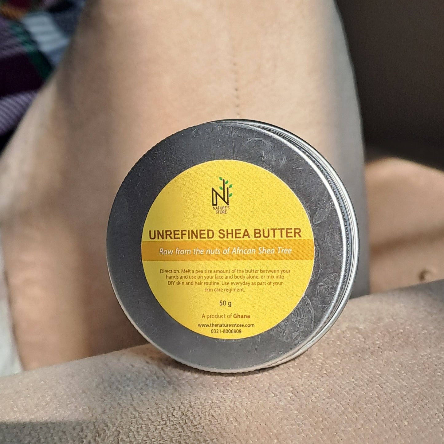 Buy Unrefined Raw Shea Butter from The Nature's Store at the Best Prices online in Pakistan, Quick Delivery and Easy Returns only at The Nature's Store, Best organic and natural Moisturizer & Cream and Anti Aging, Dry Skin, Glow, Pigmentation in Pakistan,