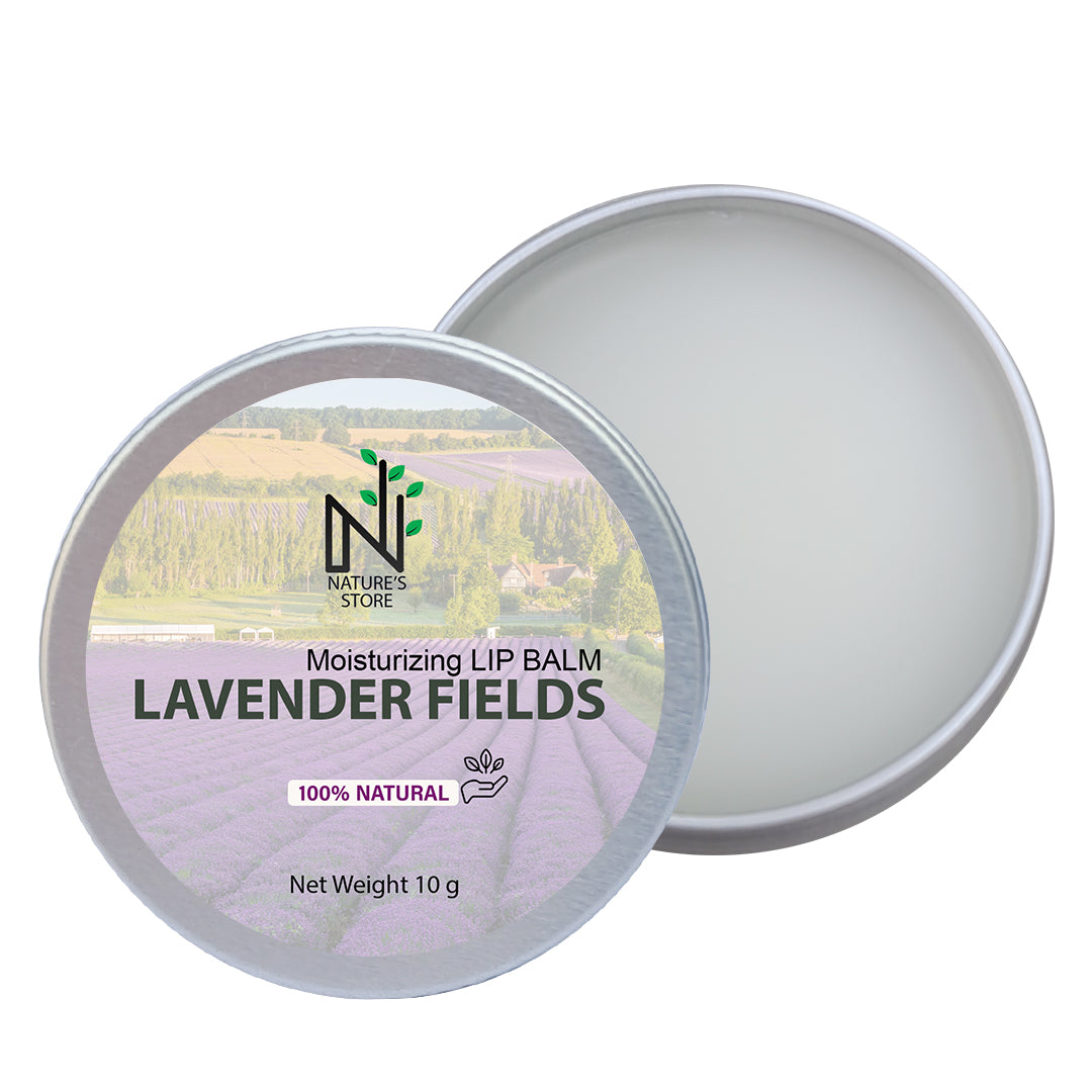 Buy Lavender Fields - Lip Balm from The Nature's Store at the Best Prices online in Pakistan, Quick Delivery and Easy Returns only at The Nature's Store, Best organic and natural Lip Balm and Dry/Chapped Lips, Lip Lightening in Pakistan,