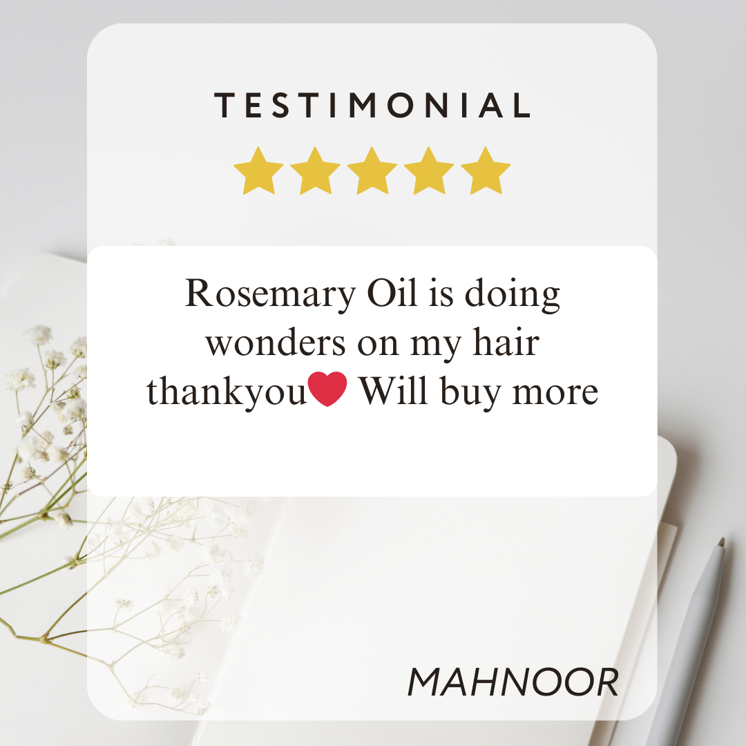 Rosemary Oil - Hair Growth Treatment for Scalp