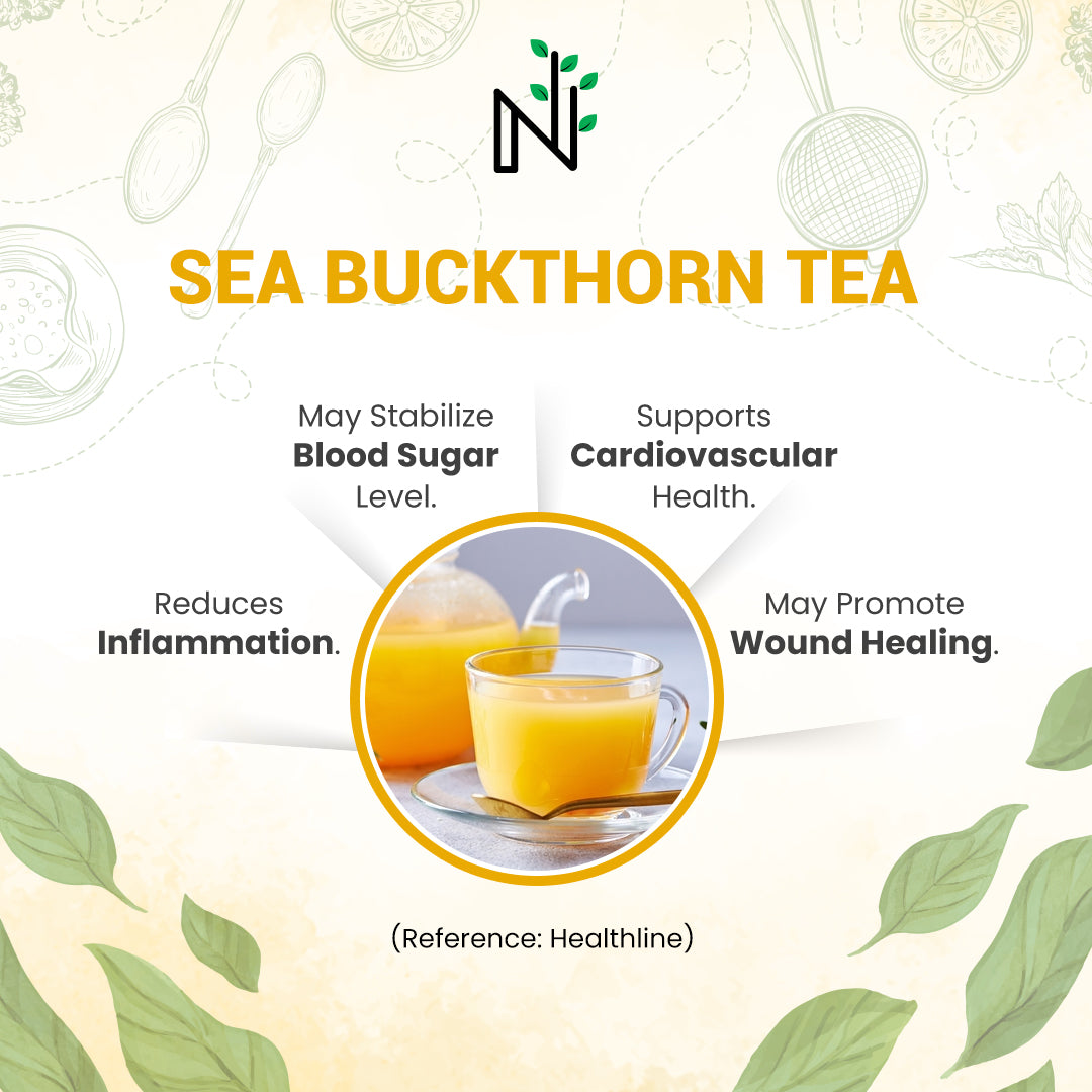 Sea Buckthorn Tea (Buy 2 save Rs 5%)