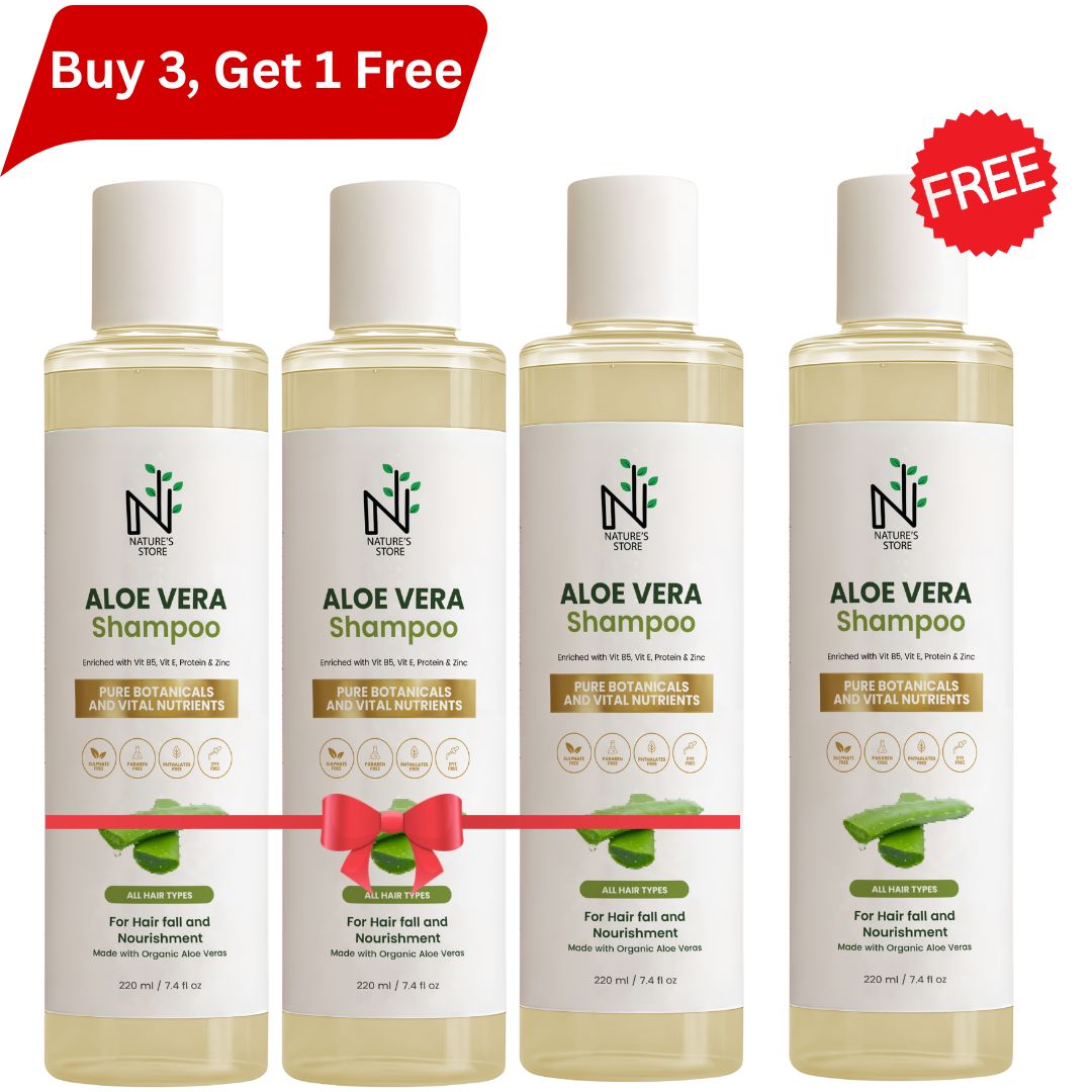 Aloe Vera Shampoo 3+1 Free Offer Pakistan