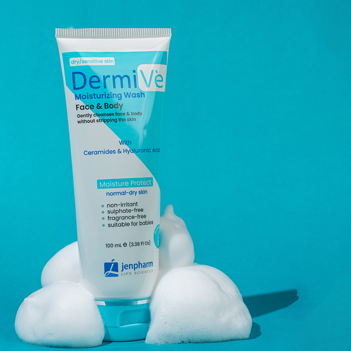 Buy Dermive Moisturizing Wash from Jenpharm at the Best Prices online in Pakistan, Quick Delivery and Easy Returns only at The Nature's Store, Best organic and natural Facewash and Anti Aging, Dry Skin, Glow in Pakistan, 