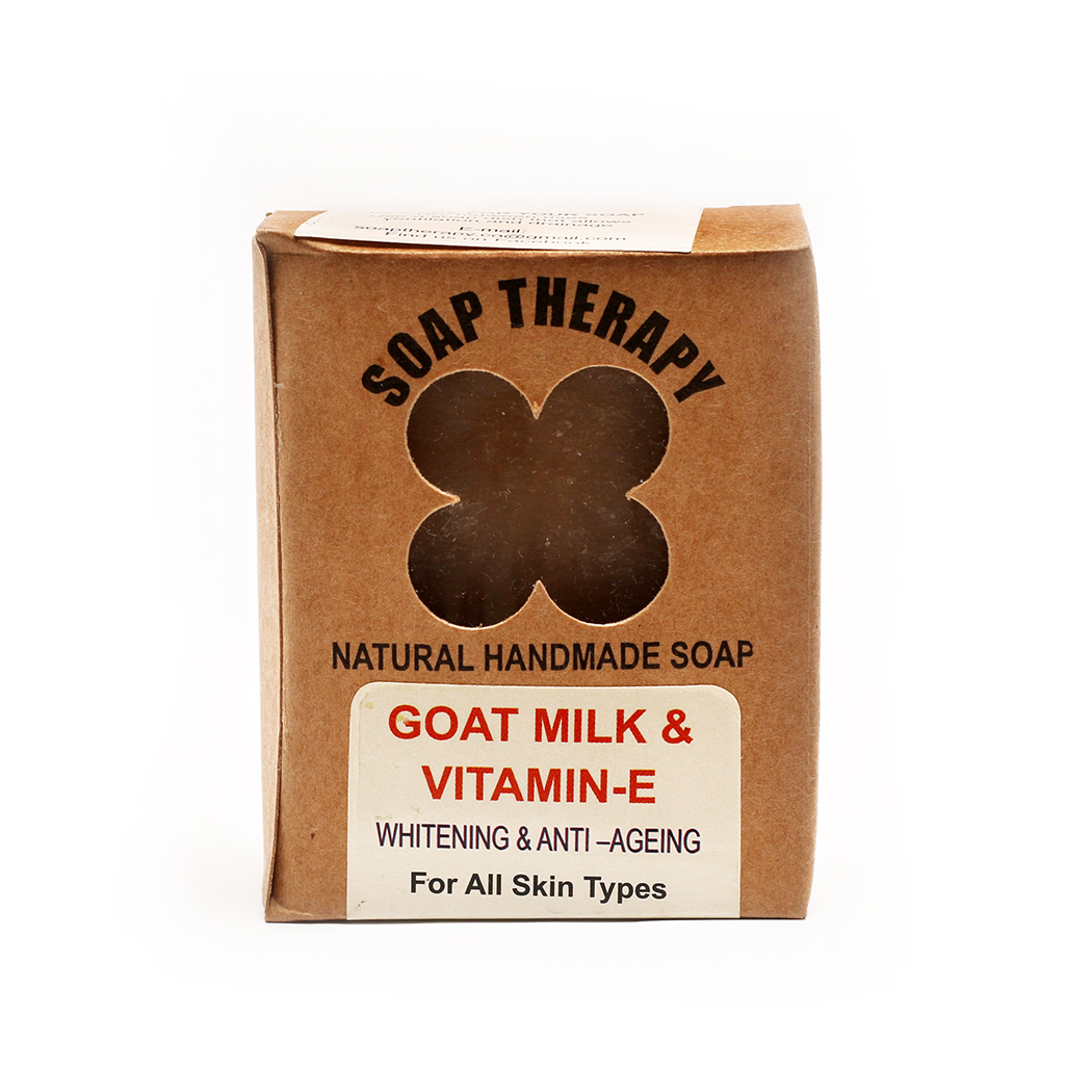 Buy Goat Milk & Vitamin E from Soap Therapy at the Best Prices online in Pakistan, Quick Delivery and Easy Returns only at The Nature's Store, Best organic and natural Organic Soap and Anti Aging, Dry Skin, Glow, Pigmentation in Pakistan,