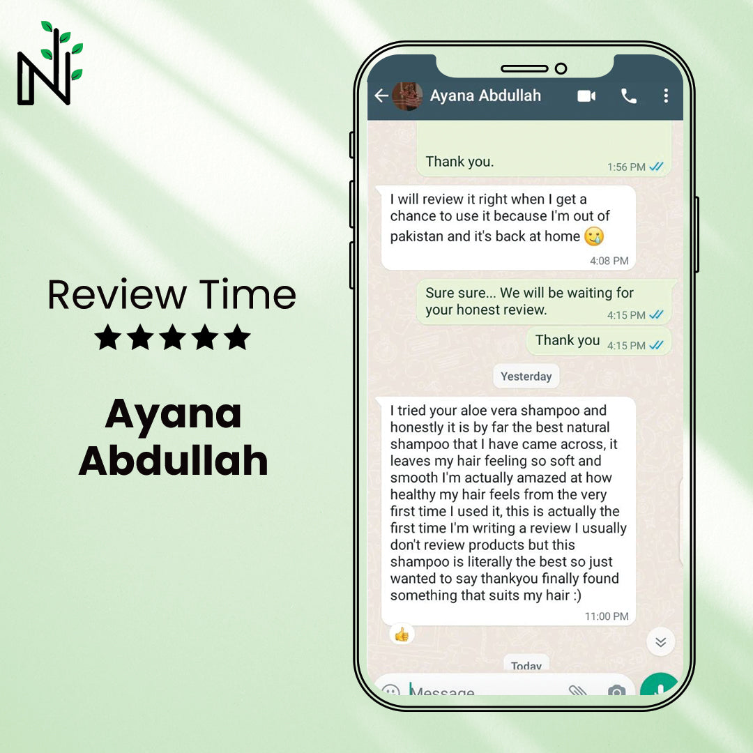 Best Sulphate free and paraben free shampoo in pakistan