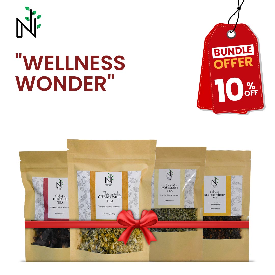 Buy Wellness Wonder Teas from The Nature's Store at the Best Prices online in Pakistan, Quick Delivery and Easy Returns only at The Nature's Store, Best organic and natural Herbal Tea and Diabetes, Digestion & Weight Management, Exclusive Bundles (% OFF), Respiratory, Stress & Anxiety, Women's Health / PCOS in Pakistan, 