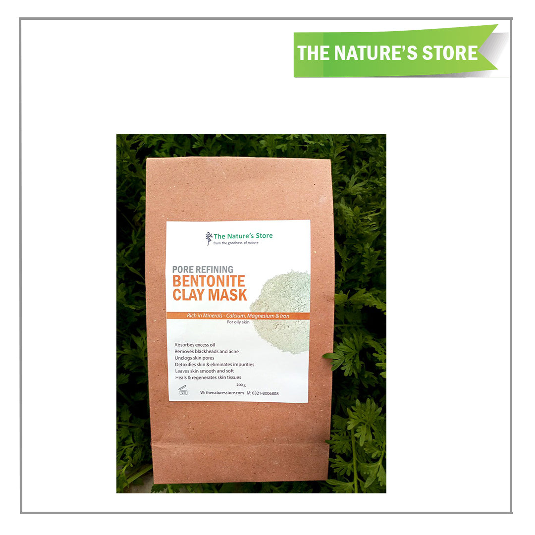 Buy Exfoliating & Refining Mask - Deep Pore Cleansing from The Nature's Store at the Best Prices online in Pakistan, Quick Delivery and Easy Returns only at The Nature's Store, Best organic and natural Face Mask and Acne - Spots & Clogged Pores (Concern), bentonite clay, clay, clay mask, Face Mask, oily skin, Other Products, pimples in Pakistan,