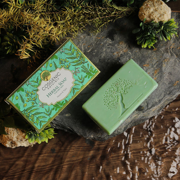 Buy Herbal Soap from Cosgenic at the Best Prices online in Pakistan, Quick Delivery and Easy Returns only at The Nature's Store, Best organic and natural Organic Soap and Acne/Breakouts, Anti Aging, Dark Spots, Dry Skin, Glow, Oily Skin, Pigmentation in Pakistan, 