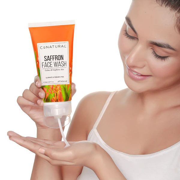 Buy Saffron Face Wash from CoNatural at the Best Prices online in Pakistan, Quick Delivery and Easy Returns only at The Nature's Store, Best organic and natural Face Wash and Anti Aging, Brightening, Dark Spots, Dry Skin, Glow, Pigmentation, Whitening in Pakistan, 