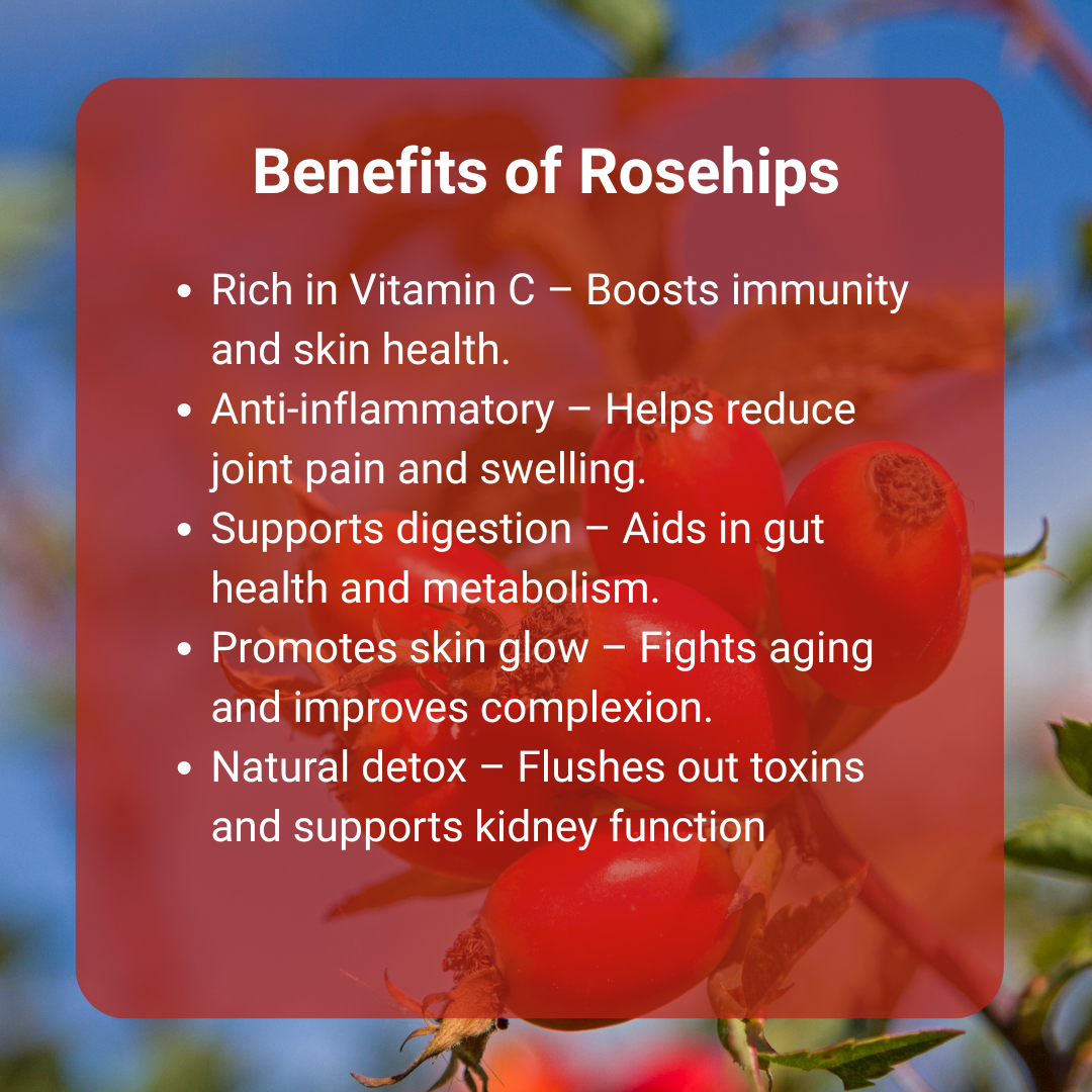 Health benefits of Rosehips