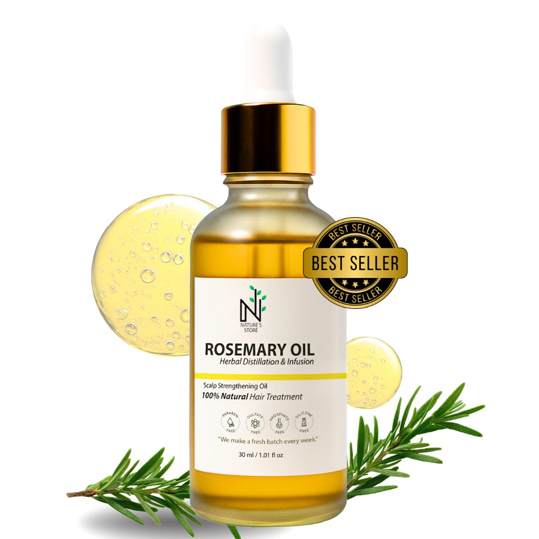 Rosemary Hair Oil - Hair Growth Treatment for Scalp