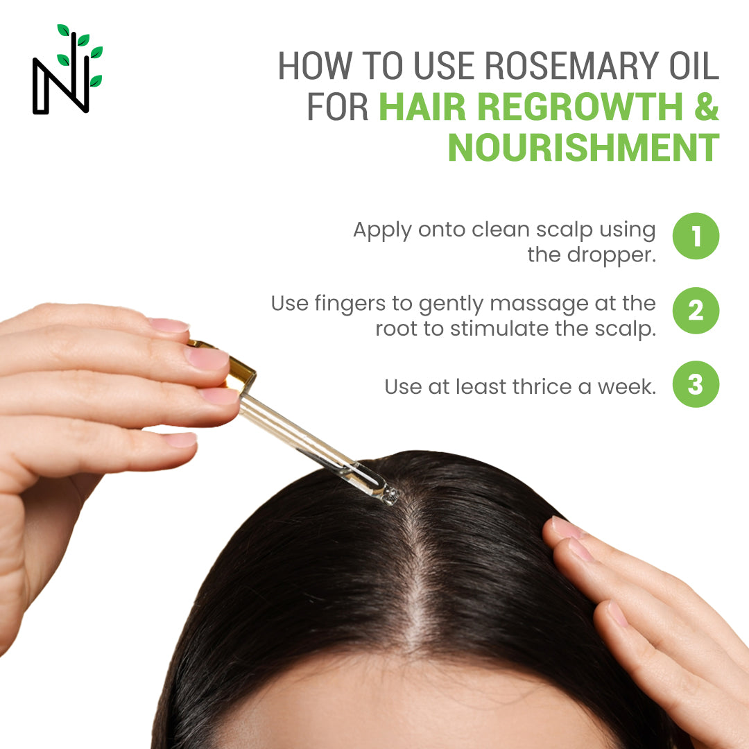 How to use Rosemary Oil for Hair Regrowth