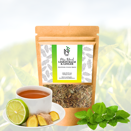 Lemon Balm & Ginger Tea