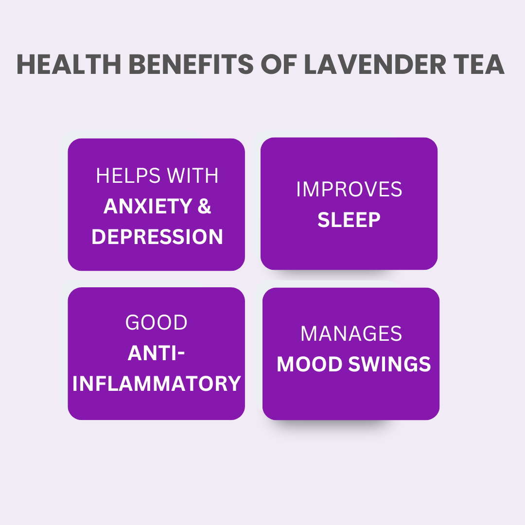 Lavender tea health benefits