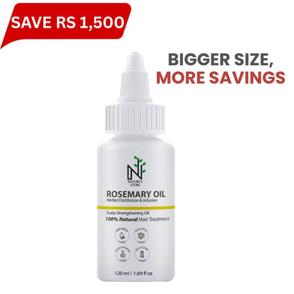 Rosemary Hair Oil - Hair Growth Treatment for Scalp