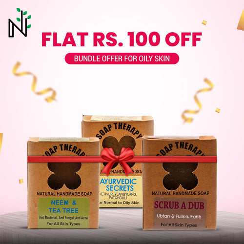 Buy Organic Soaps for Oily Skin from Soap Therapy at the Best Prices online in Pakistan, Quick Delivery and Easy Returns only at The Nature's Store, Best organic and natural Organic Soap and Acne/Breakouts, Anti Aging, Brightening, Dark Spots, Glow, Oily Skin, Pigmentation, Whitening in Pakistan, 