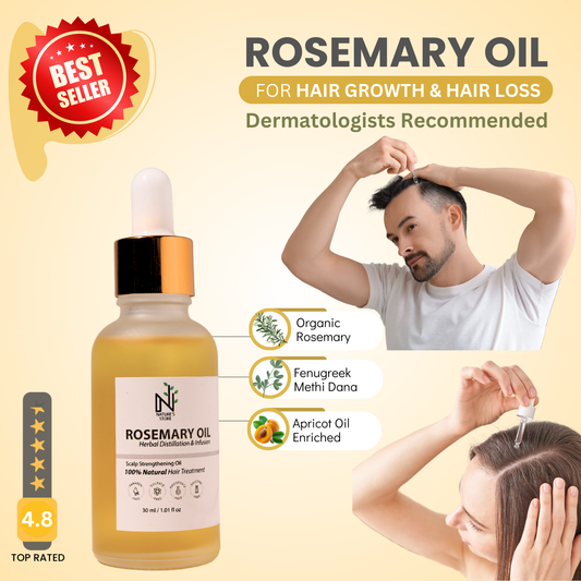 Rosemary Oil - Hair Growth Treatment for Scalp