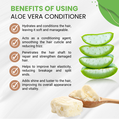 Aloe Vera Conditioner (Vitamin B5 & E)