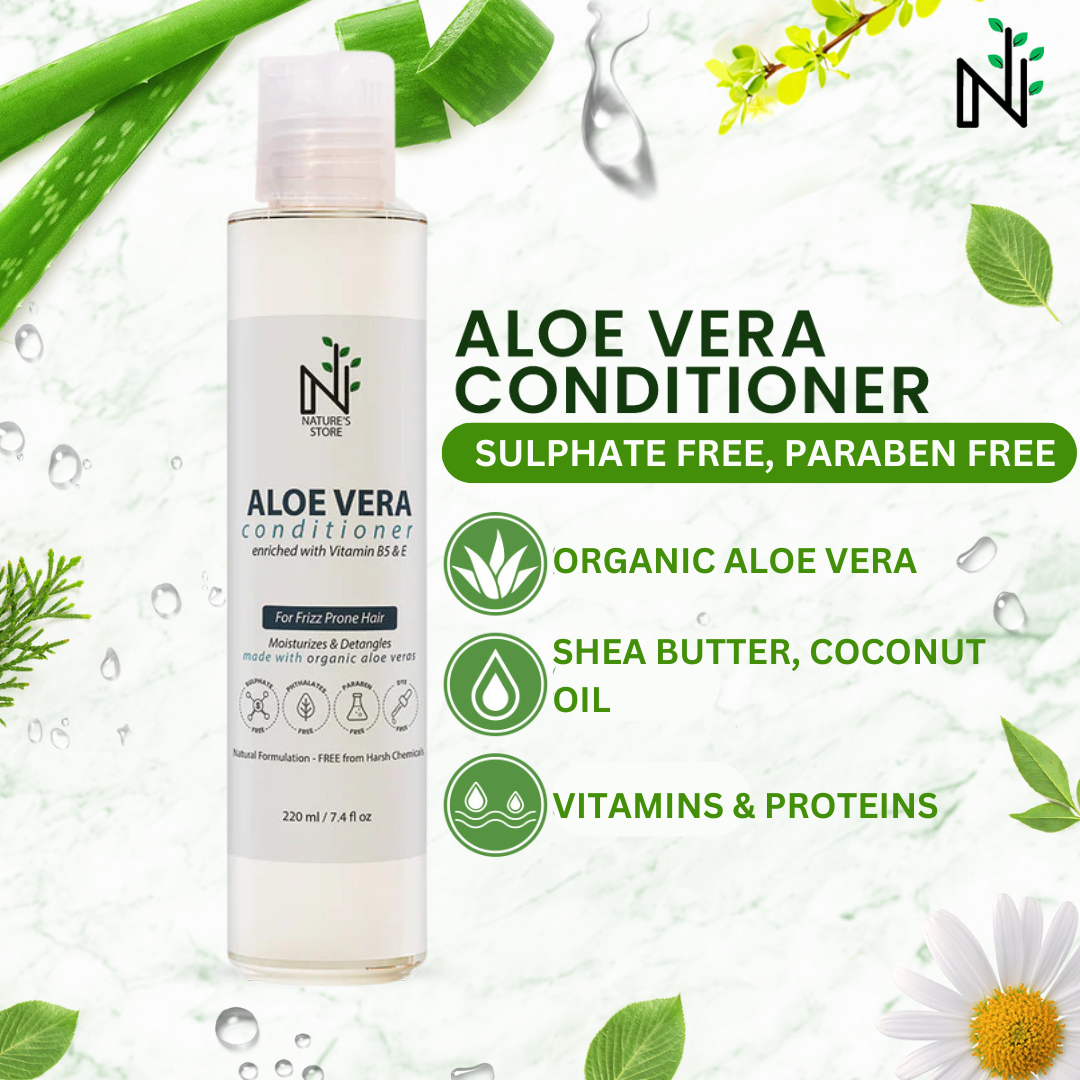 Aloe Vera Conditioner (Vitamin B5 & E)