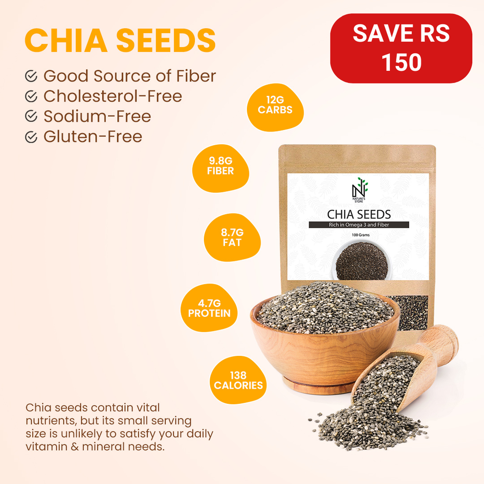Buy Chia Seeds Online in Pakistan | The Nature's Store Pakistan