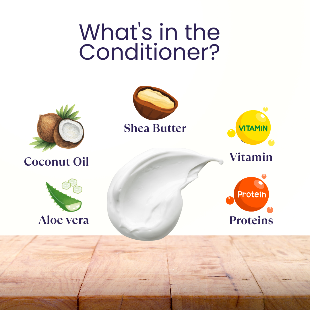 Aloe Vera Conditioner (Vitamin B5 & E)