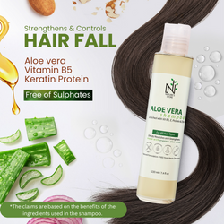 Aloe Vera Shampoo (Adv Formula with Keratin & Zinc)