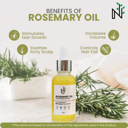 Rosemary Hair Oil - Hair Growth Treatment for Scalp