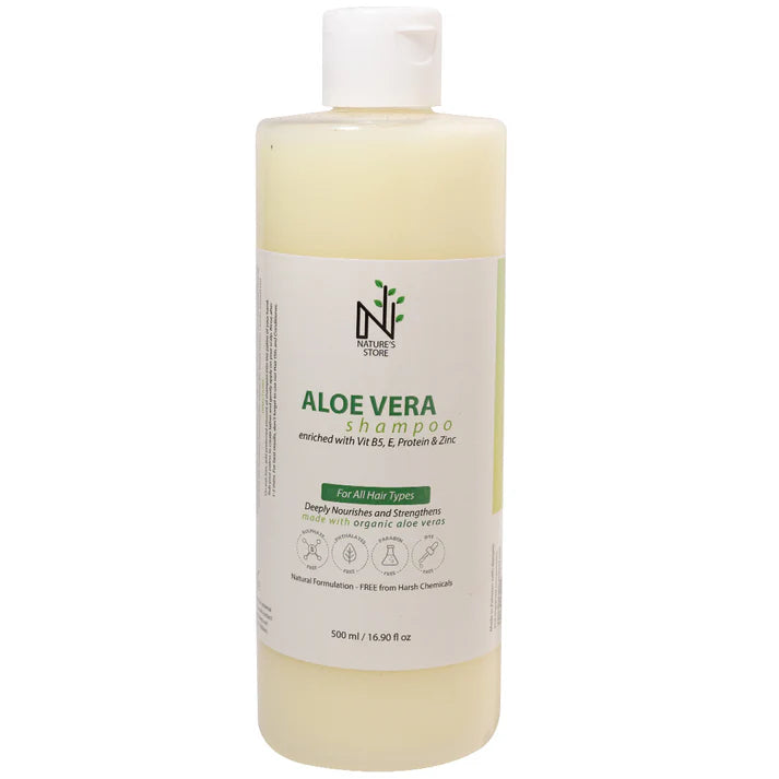 Aloe Vera Shampoo (Adv Formula with Keratin & Zinc)