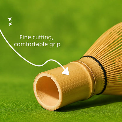 Matcha Powder - High Grade) + Bamboo Whisk & Spoon