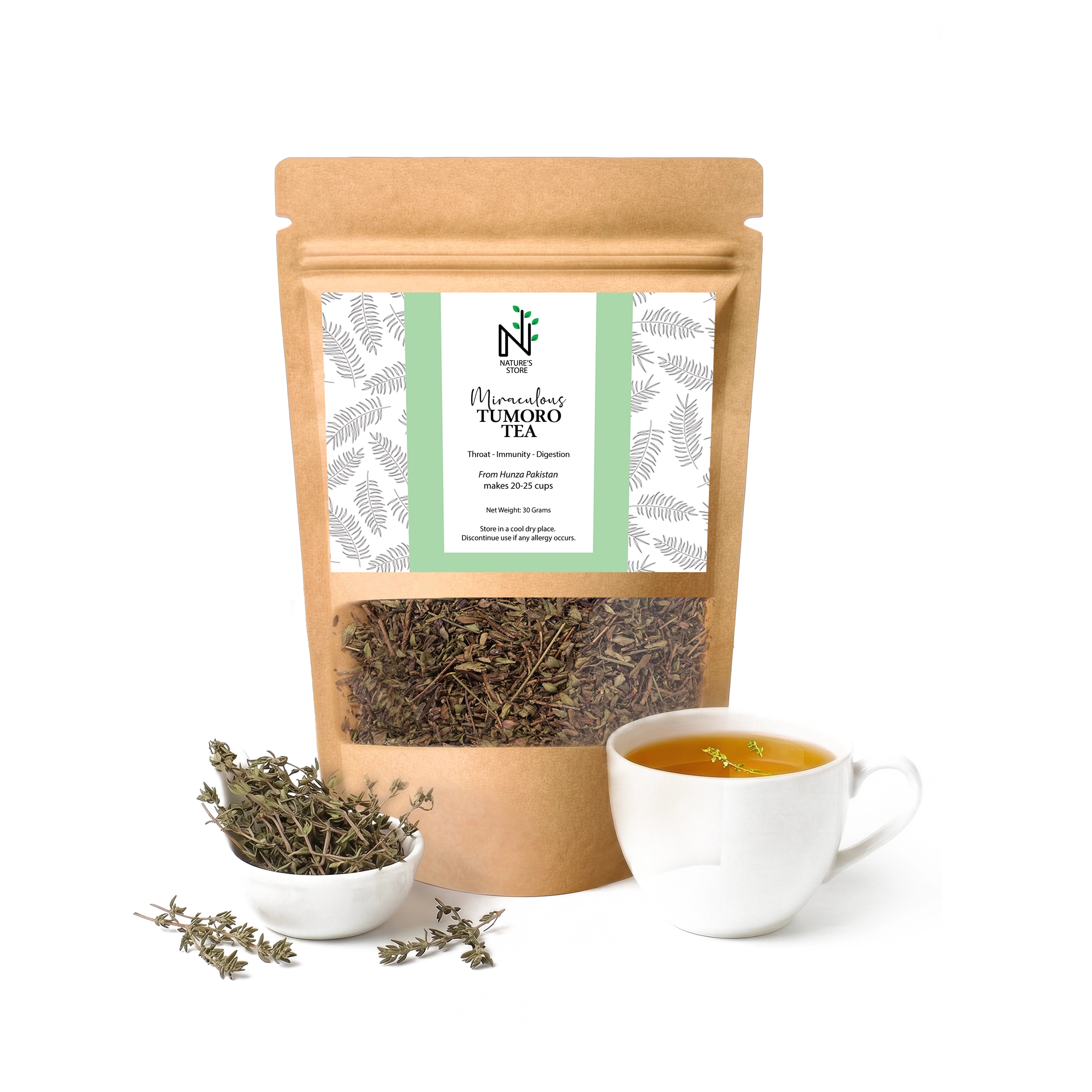 Pure Tumoro Tea from Hunza – The Nature's Store