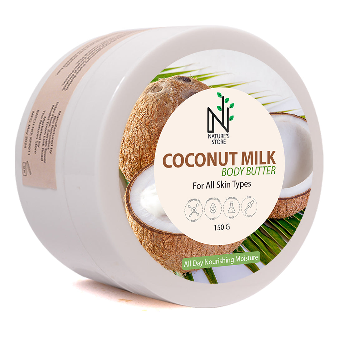 Coconut Milk Body Butter Cream