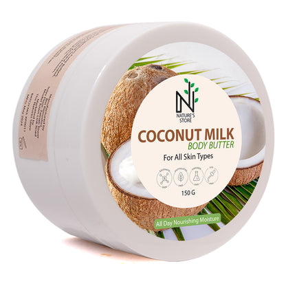 Coconut Milk Body Butter Cream