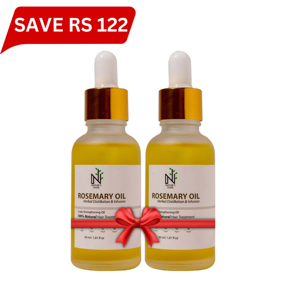 Pack of 2 Rosemary Oils - Hair Growth Treatment for Scalp