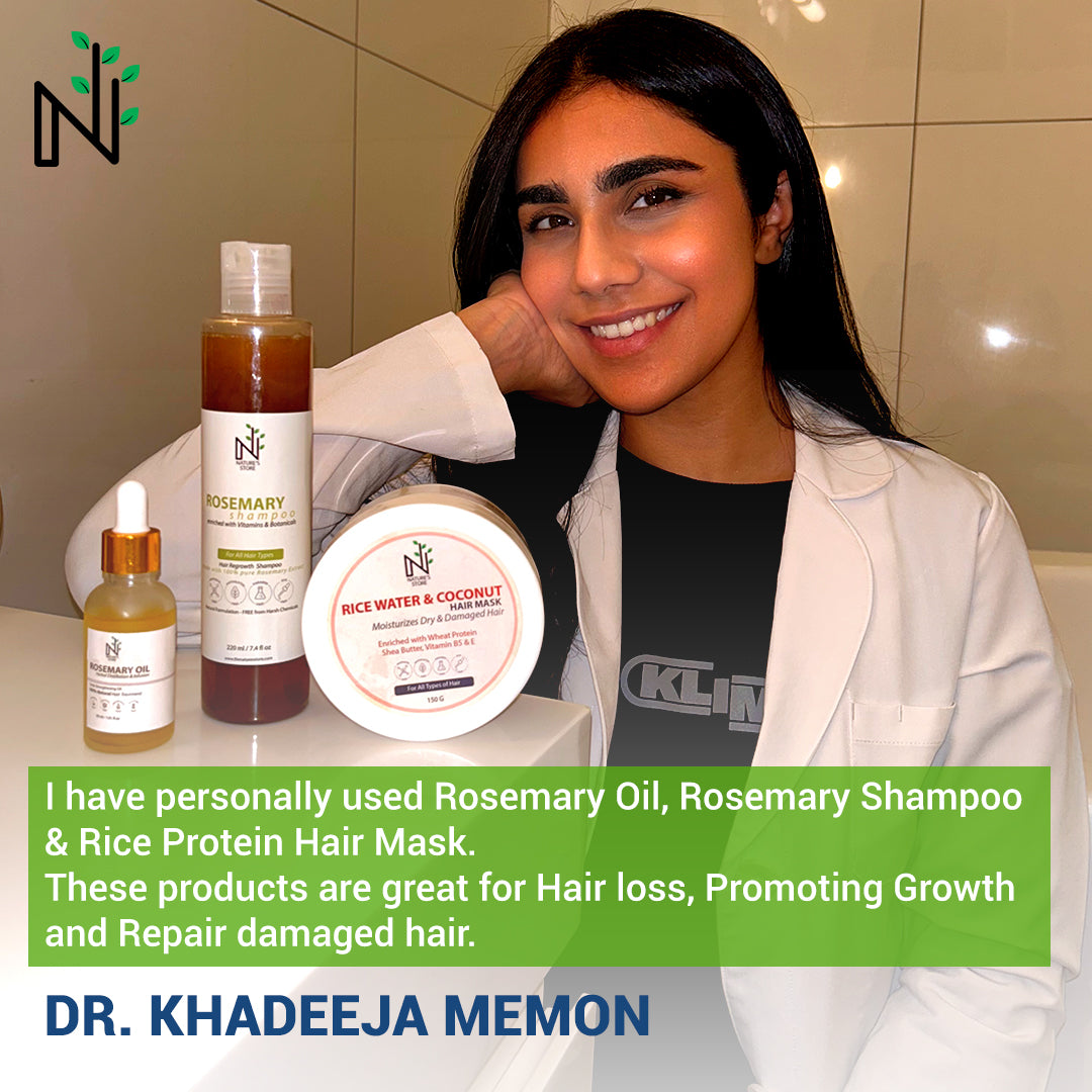 Dermatologist Recommended hair care products in pakistan