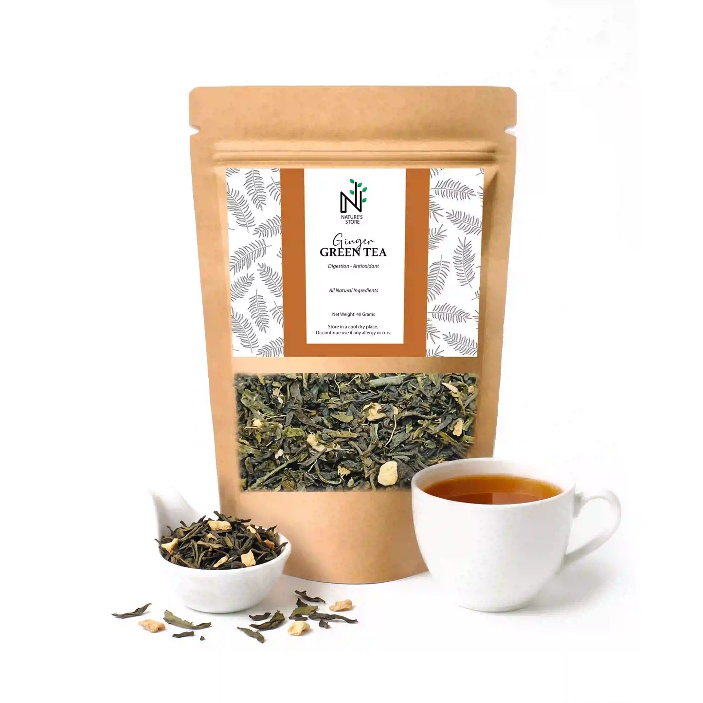 Ginger Green Tea