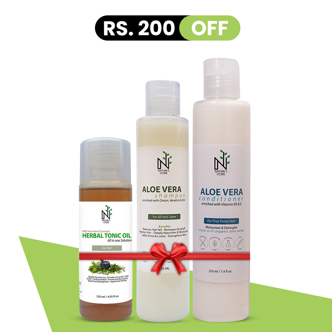 Hair Care Bundle - Save Rs 200