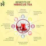 Buy Hibiscus Tea from The Nature's Store at the Best Prices online in Pakistan, Quick Delivery and Easy Returns only at The Nature's Store, Best organic and natural Herbal Tea and Digestion & Weight Management in Pakistan, 