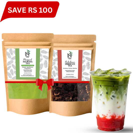Ruby Glow Matcha Latte
