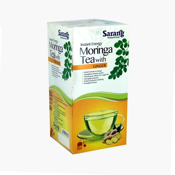 Buy Moringa Tea with Dried Ginger from Sarang Herbs & Food at the Best Prices online in Pakistan, Quick Delivery and Easy Returns only at The Nature's Store, Best organic and natural Herbal Tea and Digestion & Weight Management in Pakistan, 