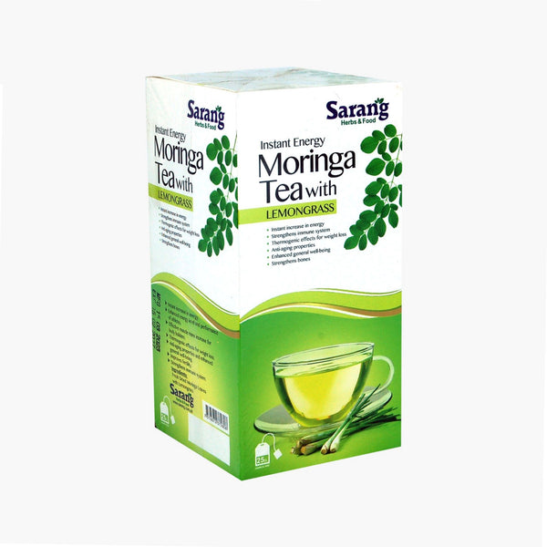 Buy Moringa Tea with Lemongrass from Sarang Herbs & Food at the Best Prices online in Pakistan, Quick Delivery and Easy Returns only at The Nature's Store, Best organic and natural Herbal Tea and Digestion & Weight Management in Pakistan, 