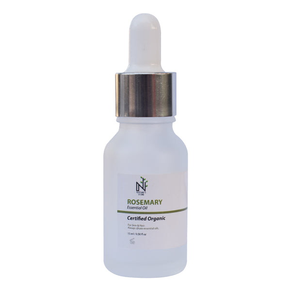 100% Pure Organic Rosemary Essential Oil - certified