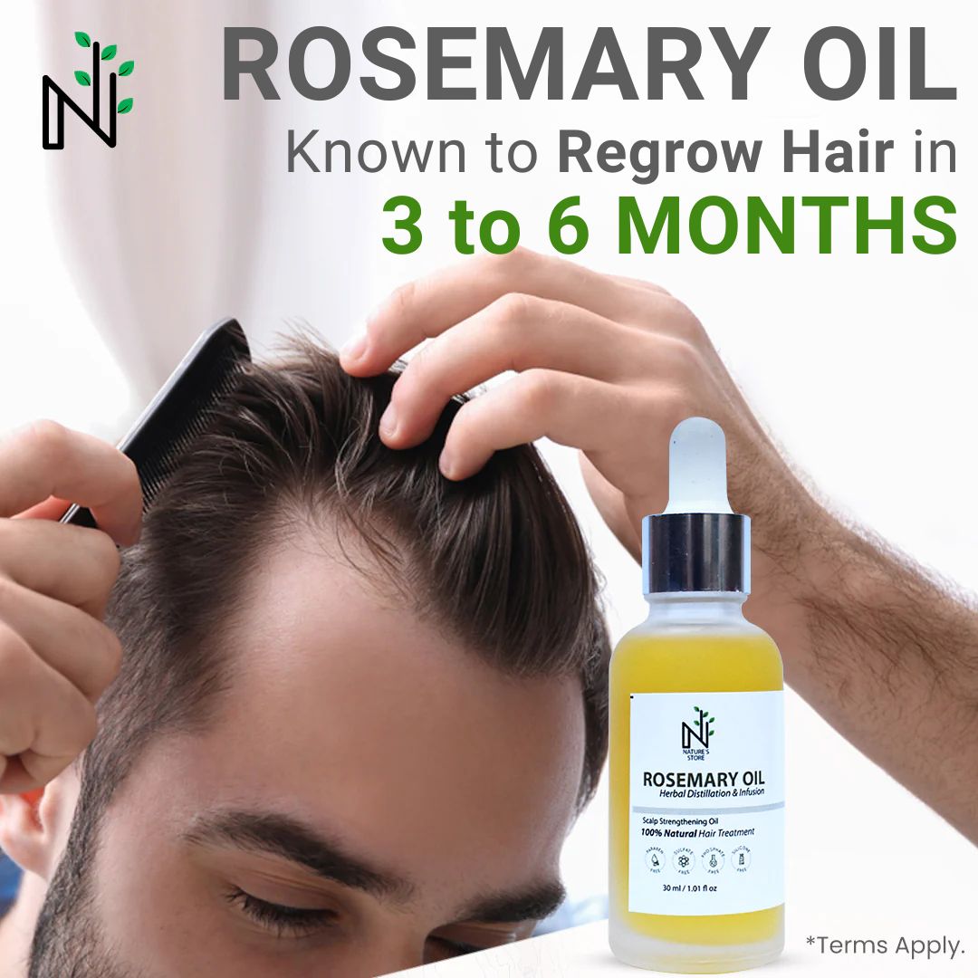 Rosemary Hair Oil - Hair Growth Treatment for Scalp