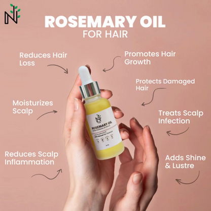 Rosemary Hair Oil - Hair Growth Treatment for Scalp