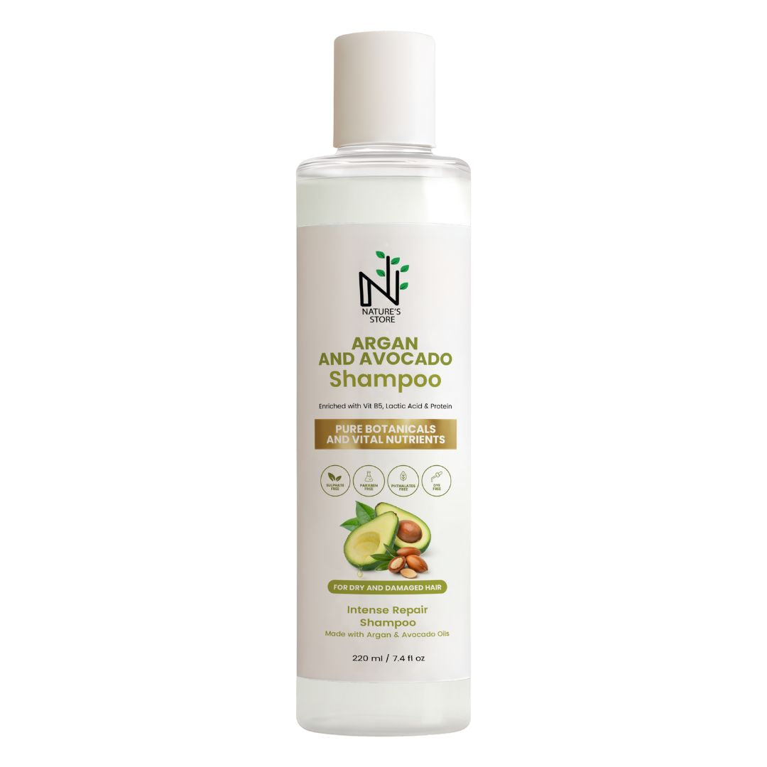 Argan and Avocado Shampoo (Dry & Damaged Hair)