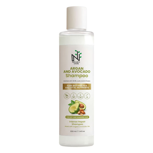 Argan and Avocado Shampoo (Dry & Damaged Hair)