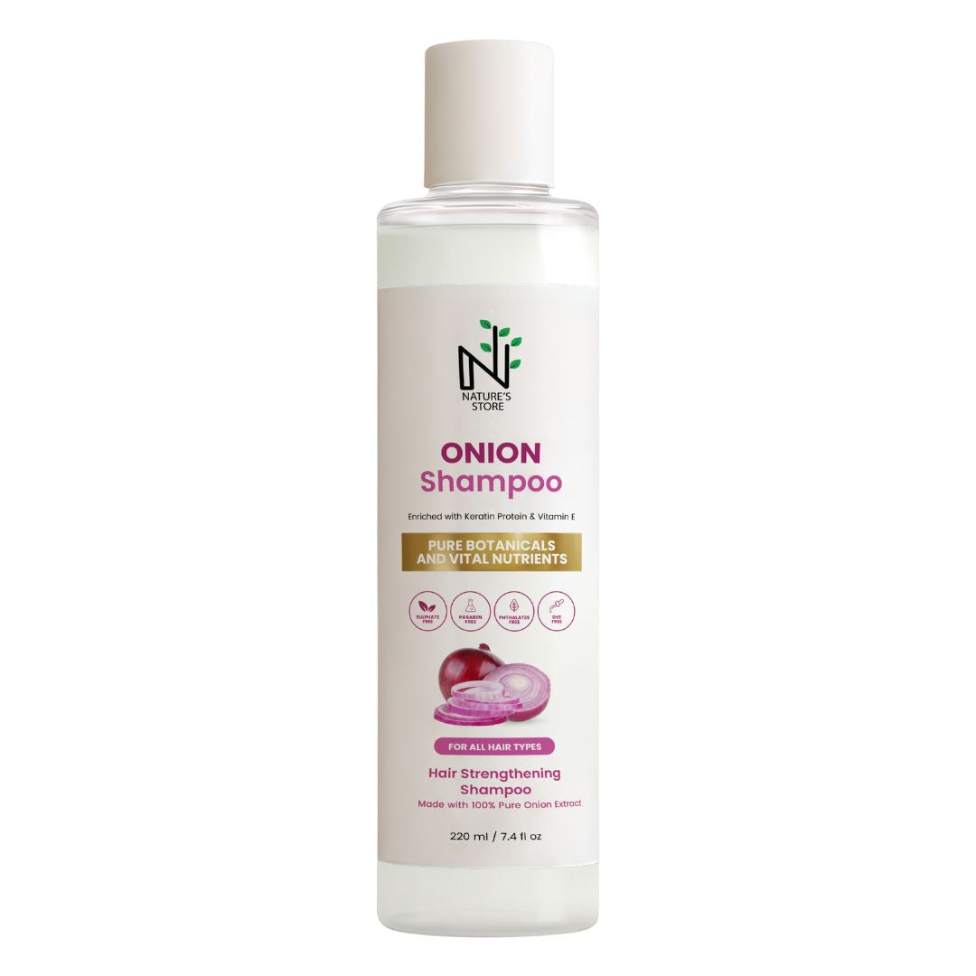 Onion Shampoo - Enriched with Botanicals & Vitamins