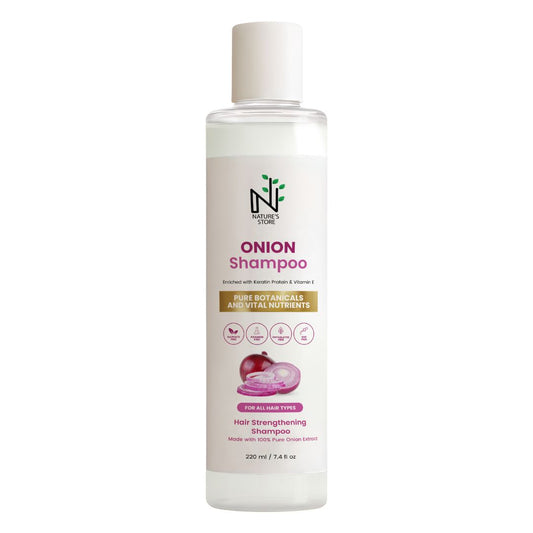 Onion Shampoo - Enriched with Botanicals & Vitamins