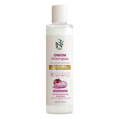 Onion Shampoo - Enriched with Botanicals & Vitamins