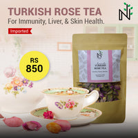 Buy Turkish Rose Tea from The Nature's Store at the Best Prices online in Pakistan, Quick Delivery and Easy Returns only at The Nature's Store, Best organic and natural Herbal Tea and Skin & Hair in Pakistan, 